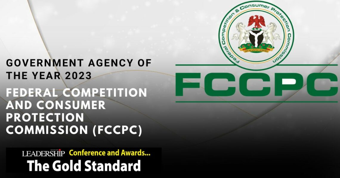 Government Agency of the Year 2023 Federal Competition and Consumer Protection Commission (FCCPC)