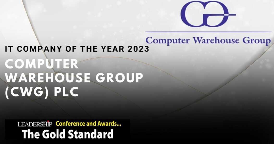IT Company of the Year 2023; Computer Warehouse Group CWG PLC