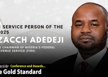 LEADERSHIP Public Service Person of the Year 2025:  Dr Zacch Adedeji